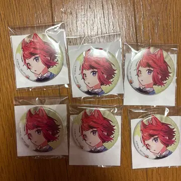 리이누 군 코토노하 원더랜드 캔뱃지 6개 세트