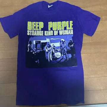 DEEP PURPLE 티셔츠 S 사이즈 보라색