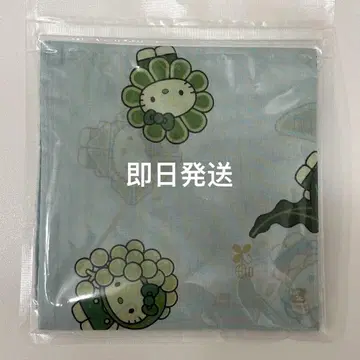 오사카 간사이 엑스포 한정판 헬로키티 반다나 손수건