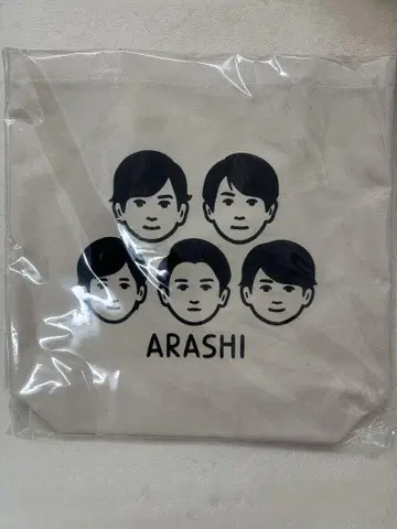 아라시 전시회 토트백