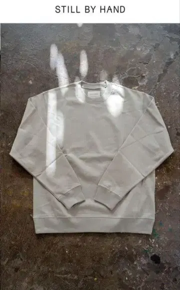 STILL BY HAND TUCKSWEAT 사이즈 48 SAGE