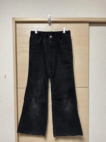 Wrangler 블랙 부츠컷 데님