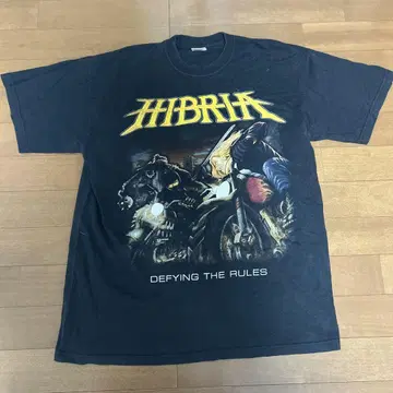 Hibria Defying the Rules 티셔츠 M 사이즈