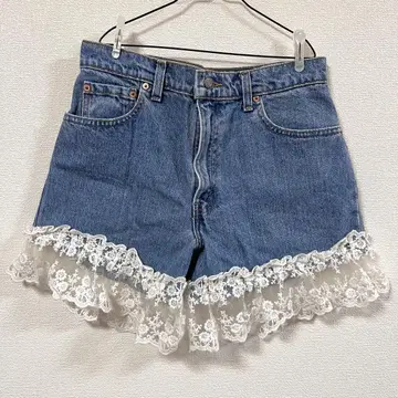 Levi's 550 레이스 리메이크 데님 숏팬츠 파나마보이
