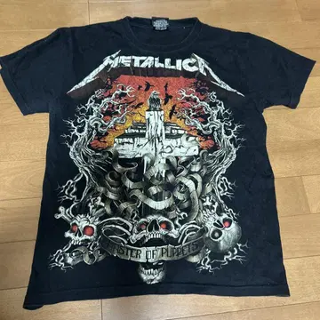 Metallica Master of Puppets 티셔츠 S 사이즈