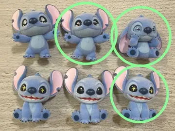 TOP TOY 디즈니 스티치 Mini Fluffy Stitch 3점