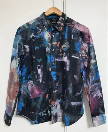 PS Paul Smith 폴스미스 긴팔 올 패턴 셔츠 M 사이즈 무료배송