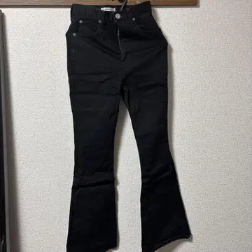 MOUSSY 블랙 부츠컷 데님 25