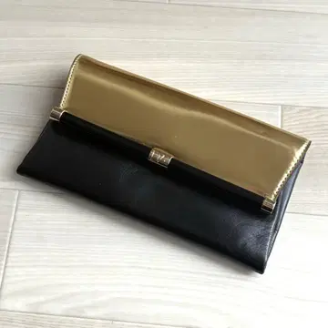 diane von furstenberg 클러치백 블랙 x 골드