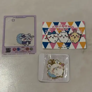 치이카와 파크 게임 경품 메탈 참 입장 특전 모몽가