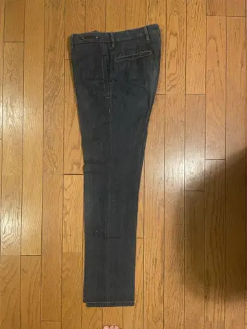 PT01 스트레치 다크 블루 슬림 핏 데님 팬츠