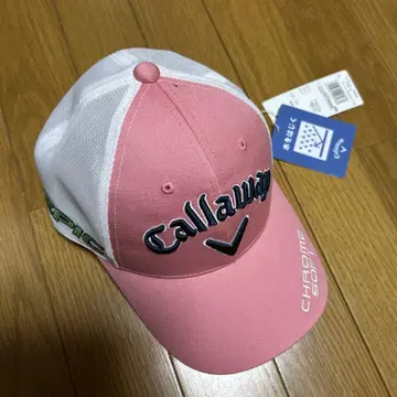 Callaway Chrome Soft 캡 핑크/화이트