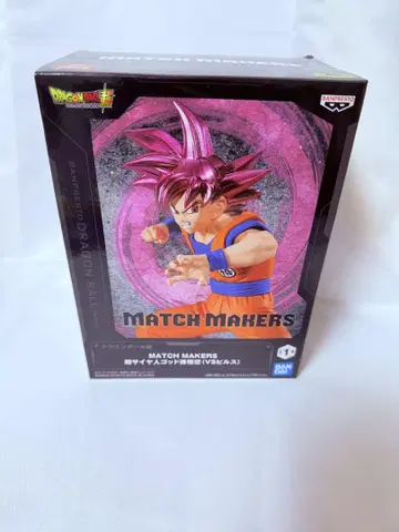 상자 없음 드래곤볼 MATCH MAKER 초사이어인 갓 손오공