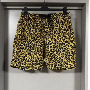 와일드 띵스 WILDTHINGS 하프 팬츠 레오파드 무늬 남성용 L