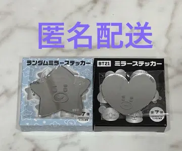 BT21 랜덤 거울 스티커 TATA 타타
