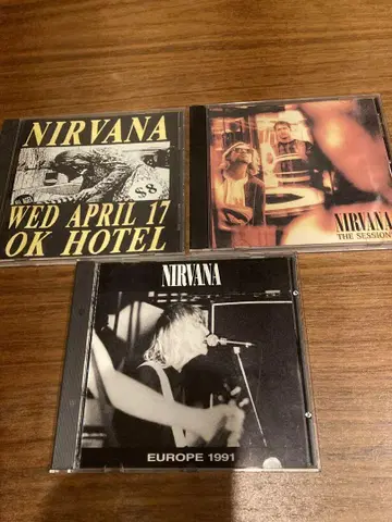 NIRVANA - OK hotel +Europe1991 +Sessions