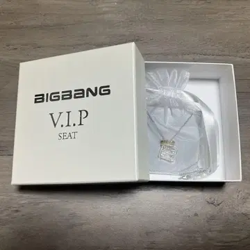 BIGBANG V.I.P SEAT 혜택 목걸이 미사용