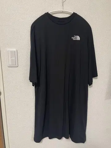 THE NORTH FACE 블랙 반팔 원피스 S