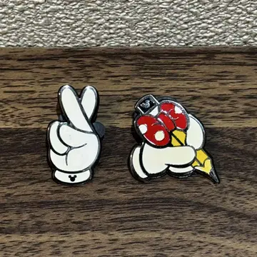 핀 배지 미키 미니