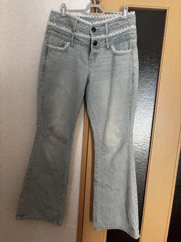 sculptor 데님 Double Waist Boots Cut Denim