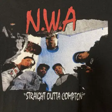 N.W.A STRAIGHT OUTTA COMPTON 티셔츠 XL