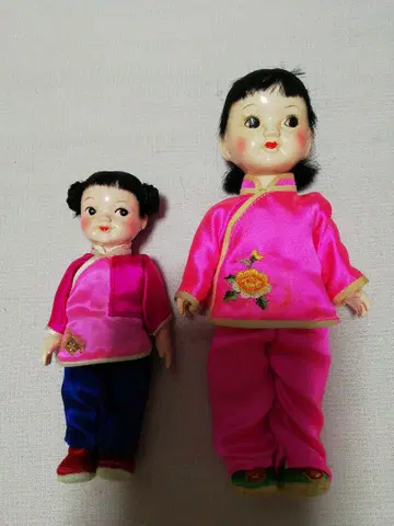 중국 인형 2개