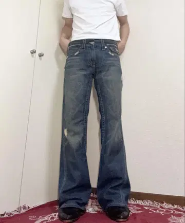 TrueReligion 트루 릴리전 로우라이즈 데님 y2k