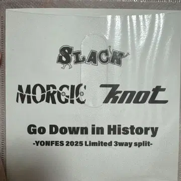 SLACK, MORCIL, knot 용 페스티벌 콜라보 CD