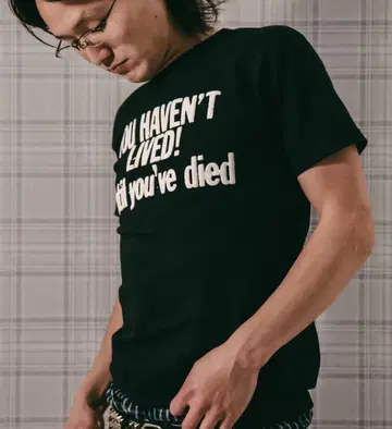 nancy/낸시 LIVED? TEE NA086 티셔츠