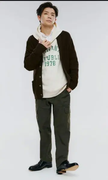 BANANA REPUBLIC 로고 후디 후드티 키시 유타 XL