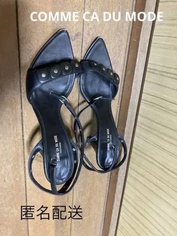 COMME CA DU MODE 블랙 뮬