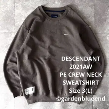 DESCENDANT PE CREW NECK SWEATSHIRT 맨투맨