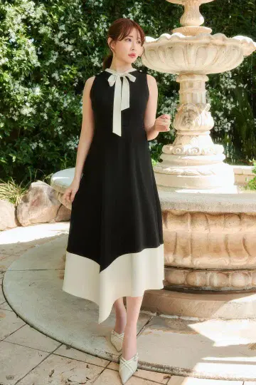 herlipto Imperia Asymmetric Dress