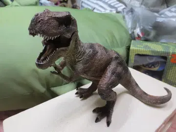 육식공룡 리얼 피규어 티라노사우루스 (브라운 줄무늬) 30cm! BIG!