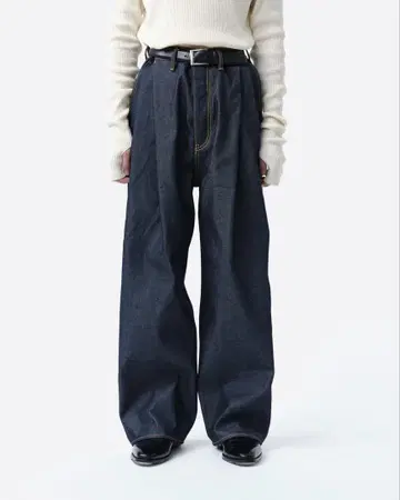 SUBLATIONS WIDE DENIM PANTS [사이즈 2]