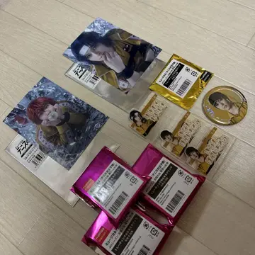 테니뮤 런브로 이름 클립 캔뱃지 세트