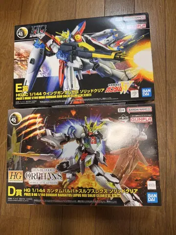 HG 1/144 윙건담 제로 발바토스 루프스 렉스 솔리드 클리어