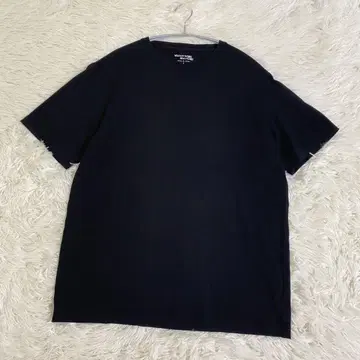 메이커즈 셔츠 가마쿠라 셔츠 울 T셔츠 L 블랙 남성용