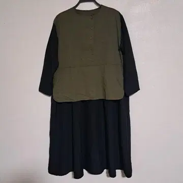 [새상품] antiqua 도킹 원피스