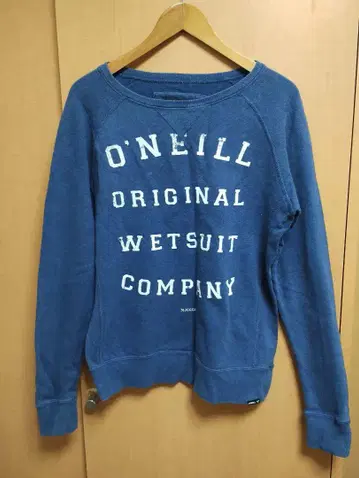 O'Neill 오닐 빈티지 가공 블루 맨투맨