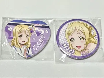 러브라이브! 선샤인 Aqours 오하라 마리 1st 라이브 캔뱃지 세트