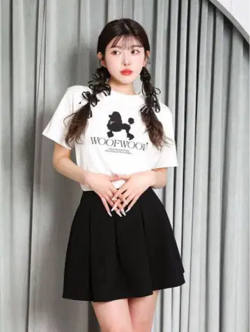 Darich 다리치 애니멀 실루엣 T셔츠