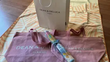 하와이 한정 dean&deluca 토트백 & 핸드 타월 FEIRER