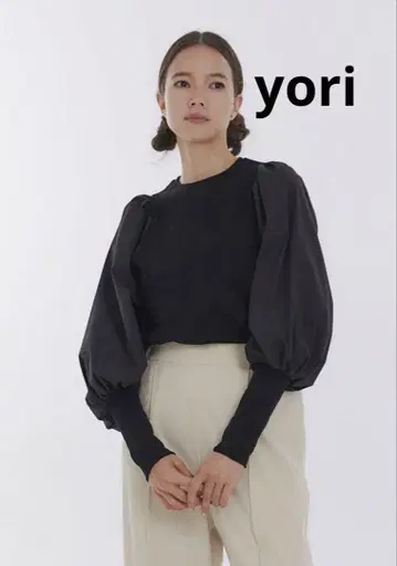벌룬 퍼프 블라우스 yori