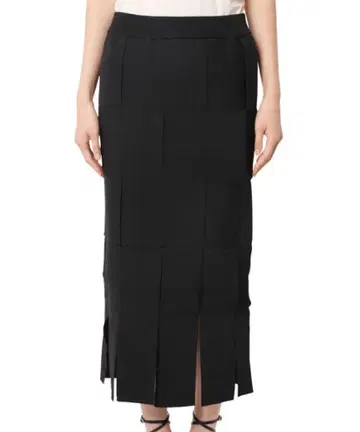 르쉘블루 Basket Knitted Skirt