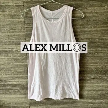 ALEX MILL 알렉스 밀 코튼 탱크탑 핑크 USA제 새상품급 S