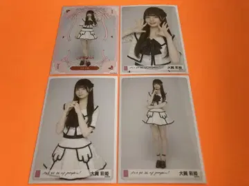 오오가 사키 AKB48 Oh my pumpkin 브로마이드 4종 컴프
