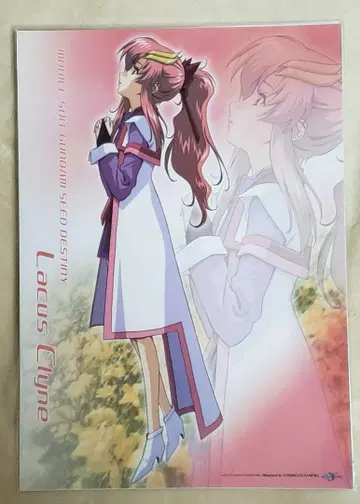 건담 SEED DESTINY 미니 클리어 포스터 라크스