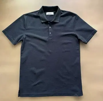 AOURE 블랙 피케 셔츠 M 사이즈