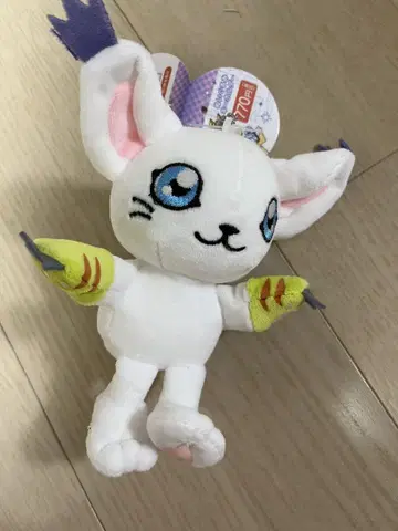 디지몬 봉제 인형 키링 테일몬